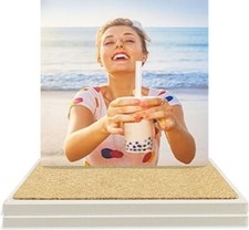 Custom Coasters Ceramics with Wedding Photos Personalized Gifts Decorations