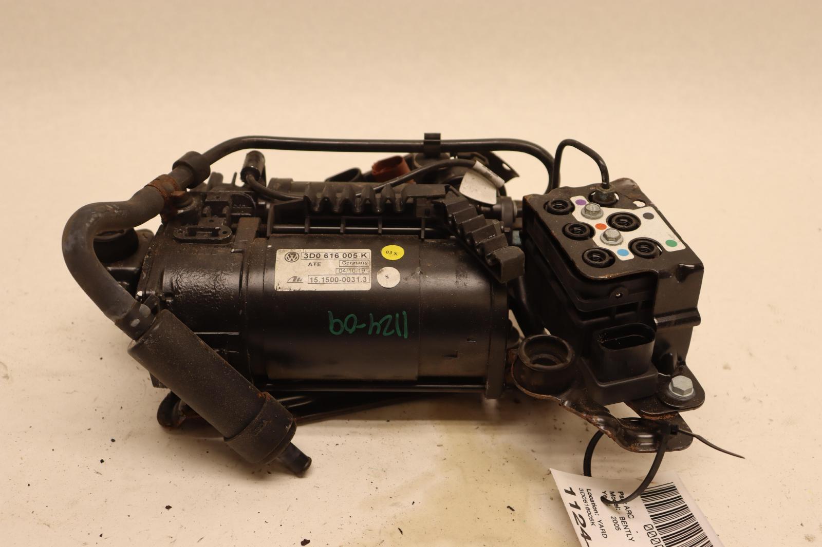 2003-2011 BENTLEY CONTINENTAL GT AIR RIDE SUSPENSION COMPRESSOR PUMP OEM