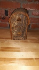 Handmade Bird House Built out of bark Unique Design  Attract Birds  Decorate