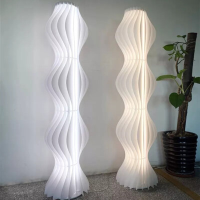 Acrylic Floor Lamp Standing Ambient Lighting Corner Lamp for Living Room Bedroom