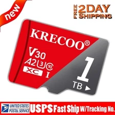 128GB 256GB 1TB Micro SD Card Memory Card TF Card with Adapter High Speed LOT