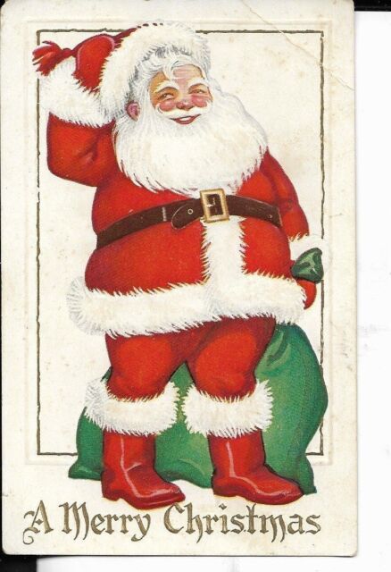 1920s early santa clause christmas postcard | eBay