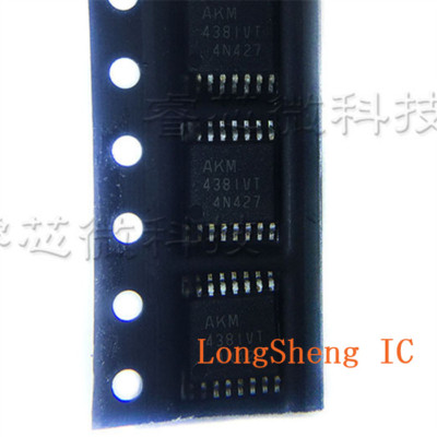 5PCS AK4381VT AKM4381VT 108DB 192KHZ 24-BIT 2CH DAC TSSOP16