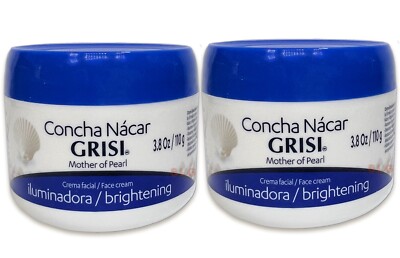 Grisi MOTHER OF PEARL Skin Lightening Facial Cream CONCHA NACAR Aclarante 3.8 oz