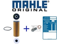 MAHLE Ölfilter + Ölablassschraube für MERCEDES CABRIOLET A124 COUPE C124
