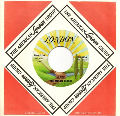 Moody Blues (The):Go now/It's easy child:US London:Re-issue