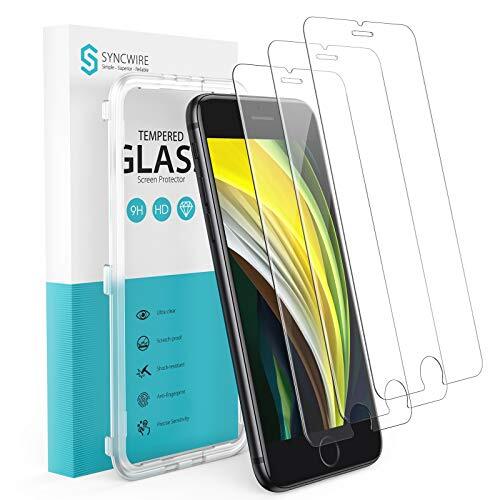 Syncwire 3 Pezzi Pellicola Vetro Temperato Compatibile con iPhone SE (d6O)