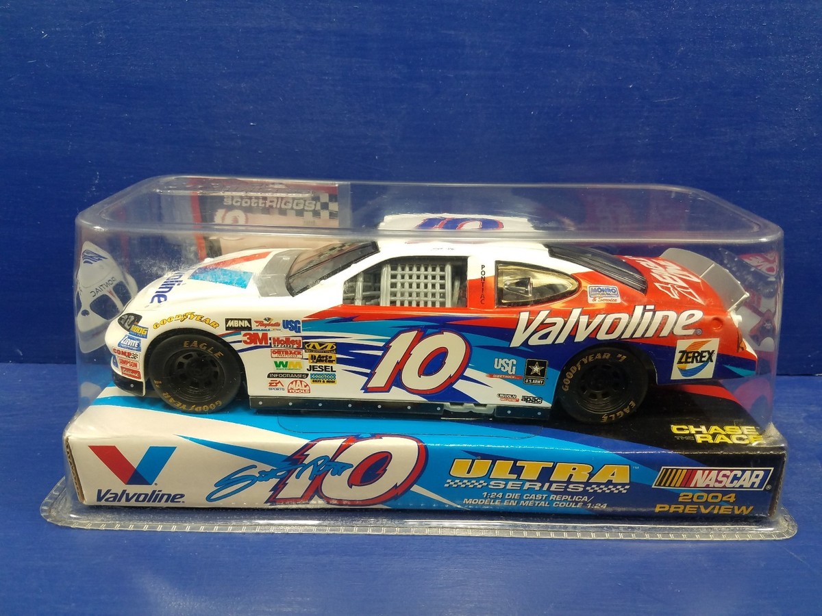 ミニカー Racing Champions NASCAR Pontiac 1/24 10 SCOTT RIGGS 2004 NASCAR PONTIAC VALVOLINE 1/24 ULTRA