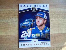 CHASE ELLIOTT PANINI DONRUSS 2018 RACE KINGS NASCAR INSERT CARD NAPA CHEVY #10
