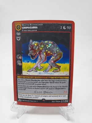 Metazoo Cryptid Nation 2nd Edition Chupacabra 1/159 Reverse Holo