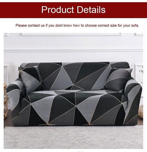Elastic Sofa Covers for Living Room Geometric ArmChair Loveseat Couch Cover - 第 19/31 張圖片
