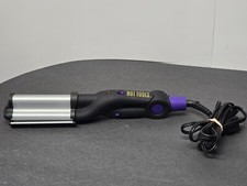 Hot Tools Pro Signature Hair Styler Iron Titanium Ceramic Deep Waver/Free Ship.