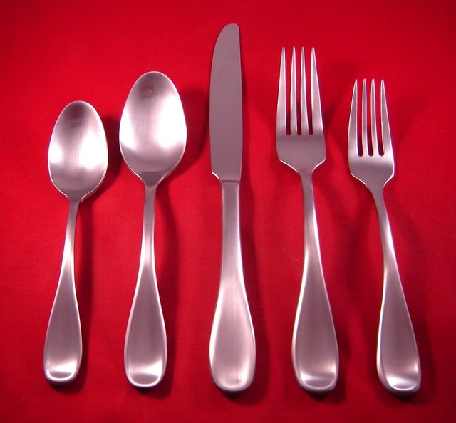 Oneida Satin Voss Stainless Flatware Your Choice NEW eBay