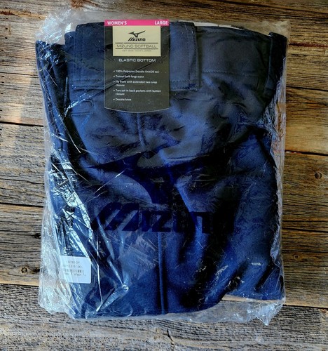 mizuno navy softball pants