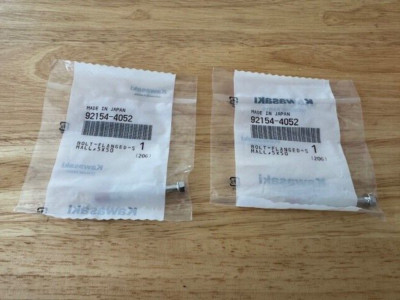 2019-2023 EJ800 /W800/ Cafe Flange Bolt 5X50 92154-4052 QTY 2 New OEM Free Ship