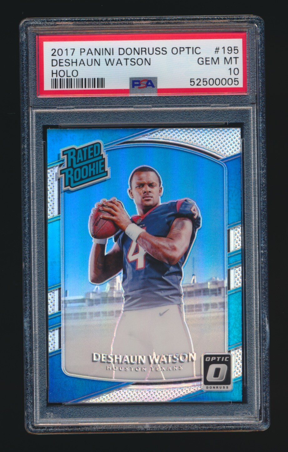 Deshaun Watson Panini Donruss Optic #195 Holo