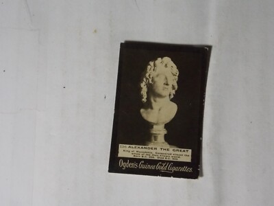 Ogdens Guinea Gold Cigarette Card Alexander the Great No 136 Early 1900's