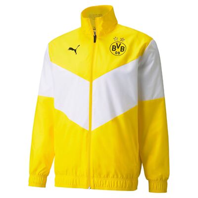 Puma Bvb Strickjacke Herren 764295-01] Mens Puma BVB BORUSSIA