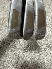 Spalding Pro Caliber Plus Irons 3,4,P Lot of 3