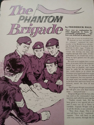 Sk149 Ephemera 70er Jahre Kurzgeschichte Die Phantombrigade Frederick Hall