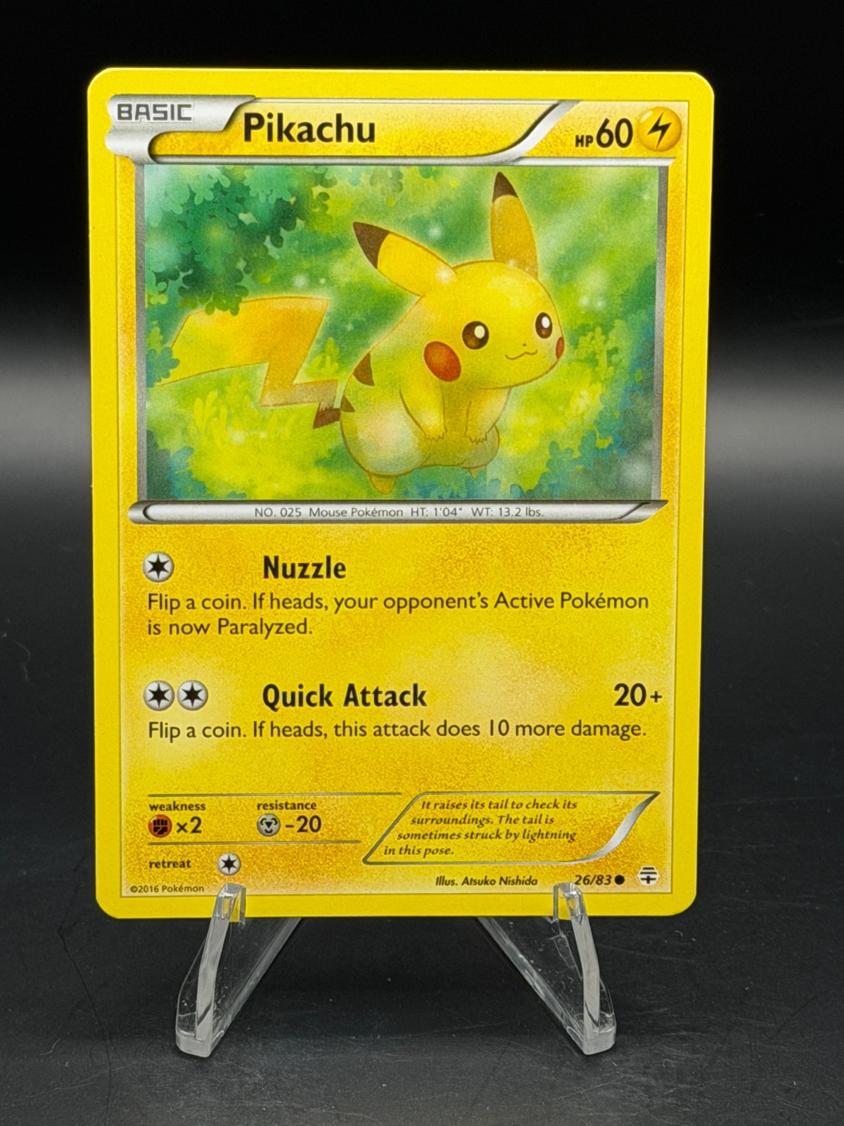 POKEMON PIKACHU 26/83 XY GENERATIONS - LP