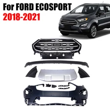 Front Bumper Cover Kit Complete Grill Fit For Ford Ecosport 2018 2019 2020 2021