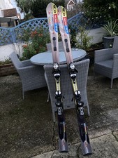 Salomon AMP72 Skis Sking with Bindings 160cm
