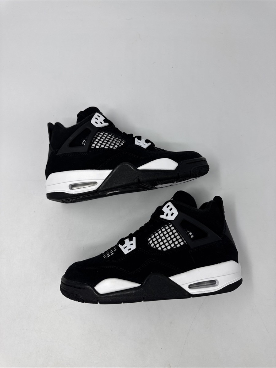 Size 4.5 - Air Jordan 4 Retro White Thunder for sale online | eBay