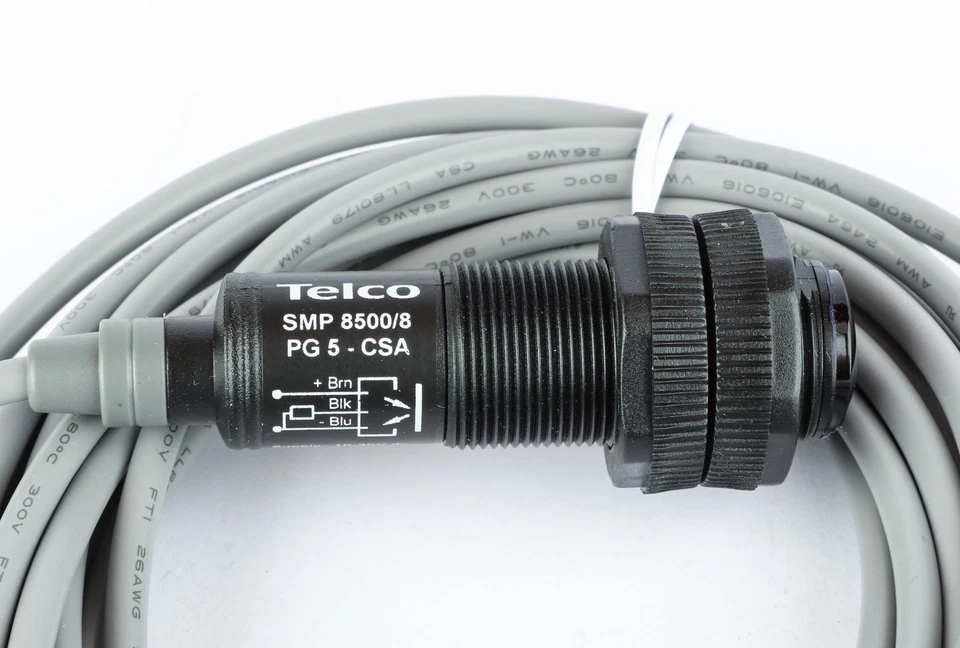 Telco SMP 8500/8 Photoelectric Proximity Sensor PG 5-CSA, 10-30VDC, 0.5m Sense - Image 2 of 4