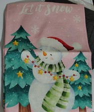 NEW CHRISTMAS GARDEN/YARD FLAG 12X18