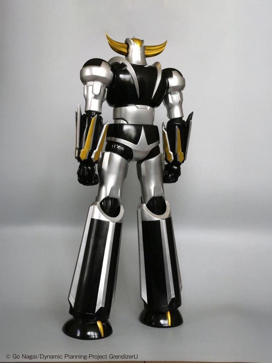 Atlas Ufo Robot Grendizer U Goldrake Black & Gold Jumbo Sofbi 67