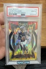 2024 Panini Select - Concourse Caleb Williams #25 Red & Yellow Shock Prizm (RC)