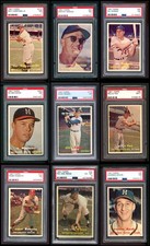 1957 Topps Baseball Low Number Complete Set w/o Series 4 7 - NM 3232860