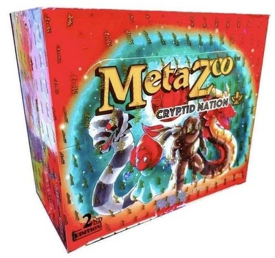 MetaZoo TCG: Cryptid Nation 2nd Edition Box mit 36 Umschlägen - Englisch