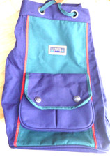 Vintage 90's Colours by Alexander Julian Tote BackPack Bright Colors Great Condi