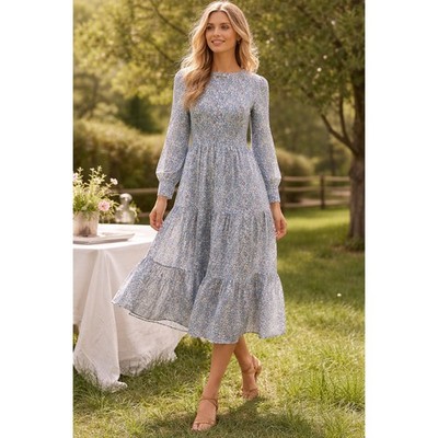 j crew blue floral dress Blue For Gender