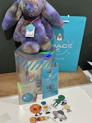 Jellycat Luxe Zodihop Bunny (Korea&China Exclusive- Space Series
