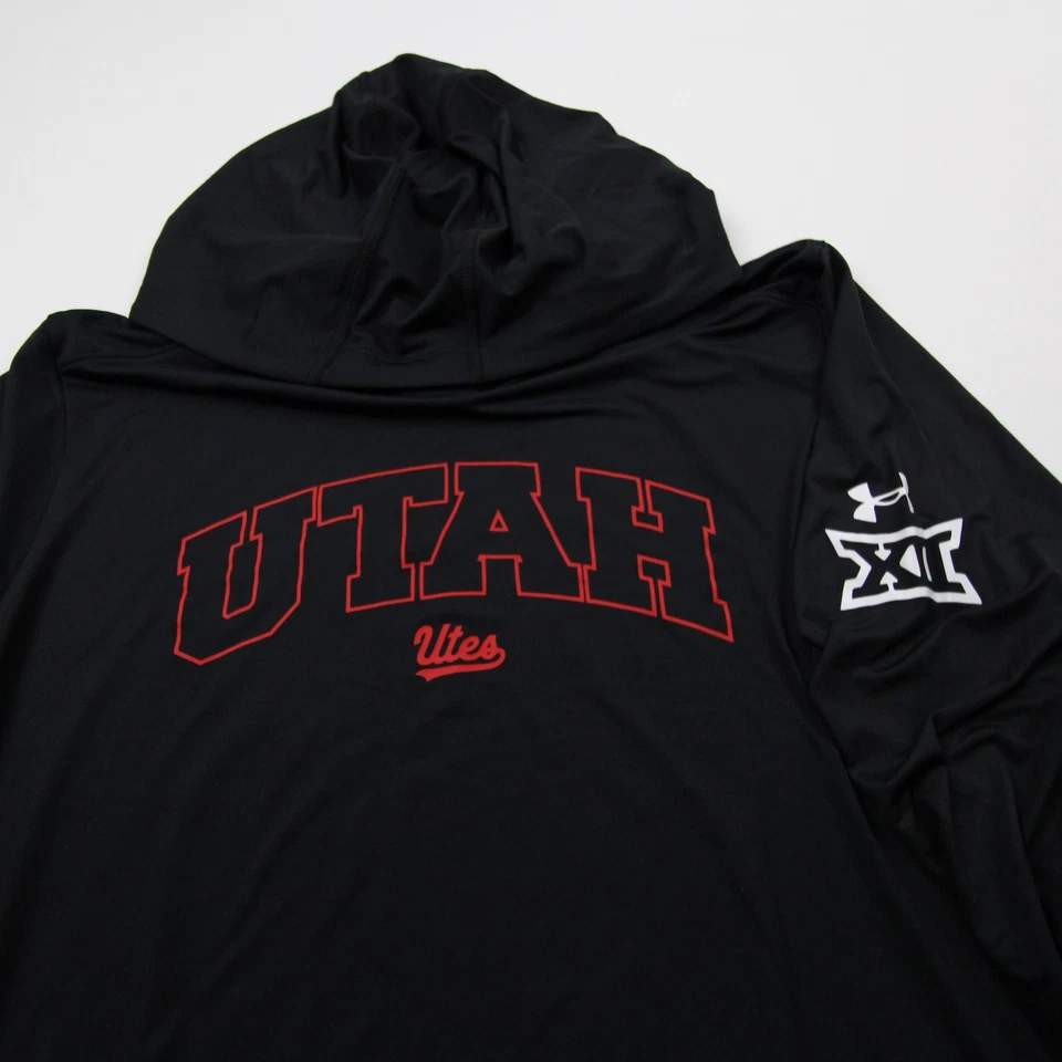 Utah Utes Under Armour Long Sleeve Shirt Women's Black New - Image 3 of 4