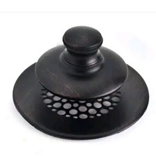 Watco Universal 948701-PP-BZ-G Bathtub Stopper, Grid Strainer Oil Rubbed Bronze