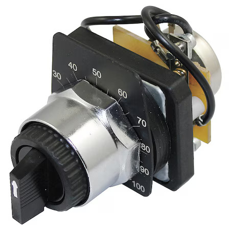 Dayton 30G487 Potentiometer, 30Mm, Heavy Duty, 10000 Ohms