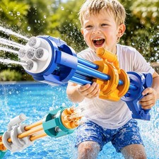 2 Pack Water Guns for Kids Adults, Summer Outdoor Water Toys Swimming Pool Game,