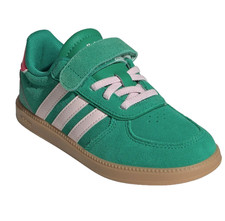 Children Unisex Shoes Adidas Kids Breaknet Sleek ELC JQ1802 Green/Pink Size 3Y