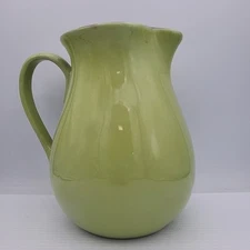 HOME ESSENTIALS AND BEYOND ORGANICS COLLECTION CERAMIC Pitcher