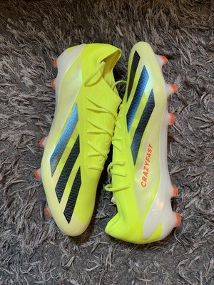 Sz 12.5 Men Adidas X Crazyfast Elite FG Energy Pack Yellow Soccer Clears IE2376