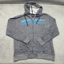 Disney Parks Adult XL Gray/Blue Walt Disney World Full-Zip Hoodie Sweatshirt