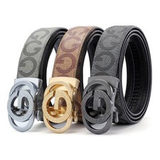 Cinturon De Cuero Para Hombre Diseño Casual Multifuncional Moda