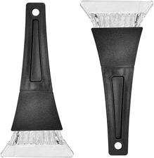 2 PCS Car Ice Scraper Snow Brush with Plastic Snow Shovel for Auto SUV Truck