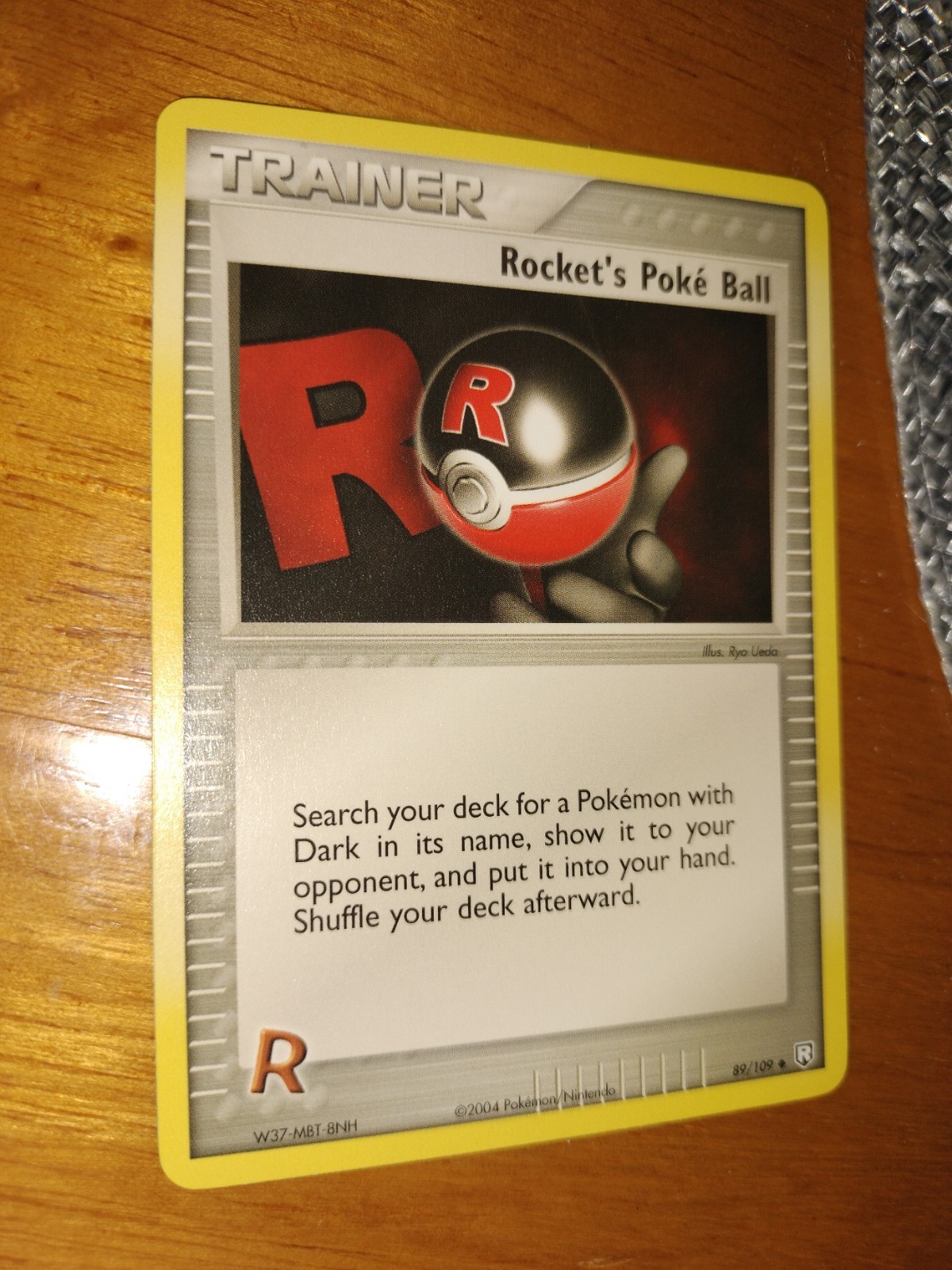 Rocket's Poke Ball 89/109 EX Team Rocket Returns Regular Uncommon Pokemon NM-MT