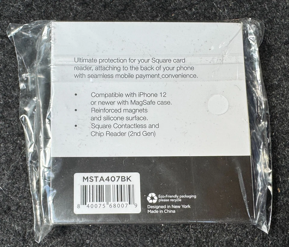 磁性保护壳 专为方形阅读器 非接触式芯片 第 2 代 (USB-C) 设计 全新 — 第 2/2 张图片