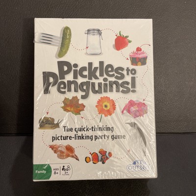 Pickles To Penguins Quick-Thinking Picture-Linking Card Game NIB Sealed 2022